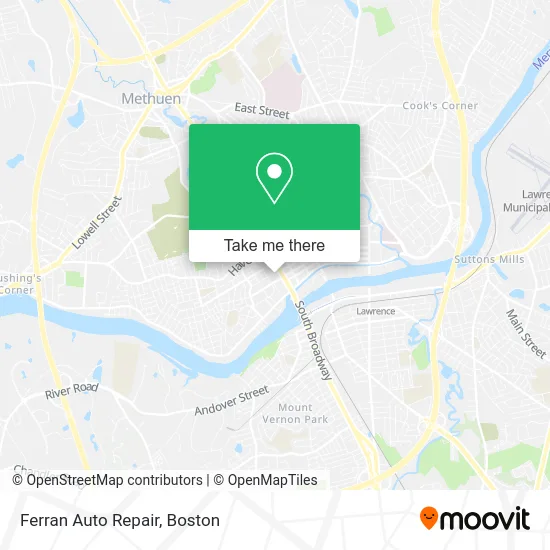 Ferran Auto Repair map