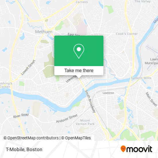 T-Mobile map