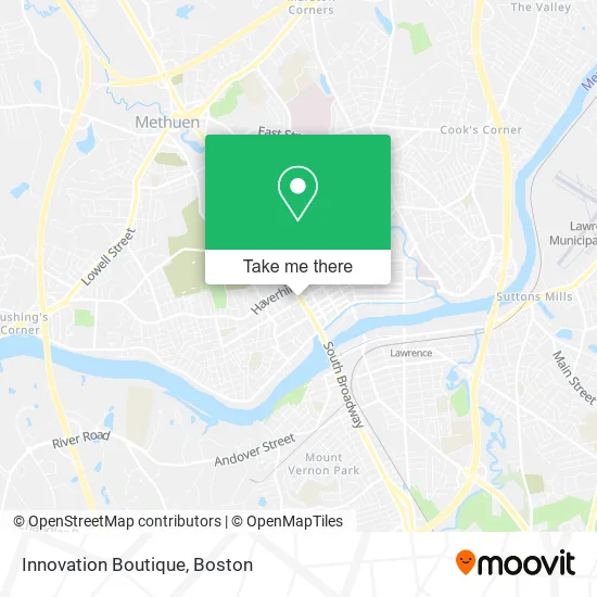 Innovation Boutique map