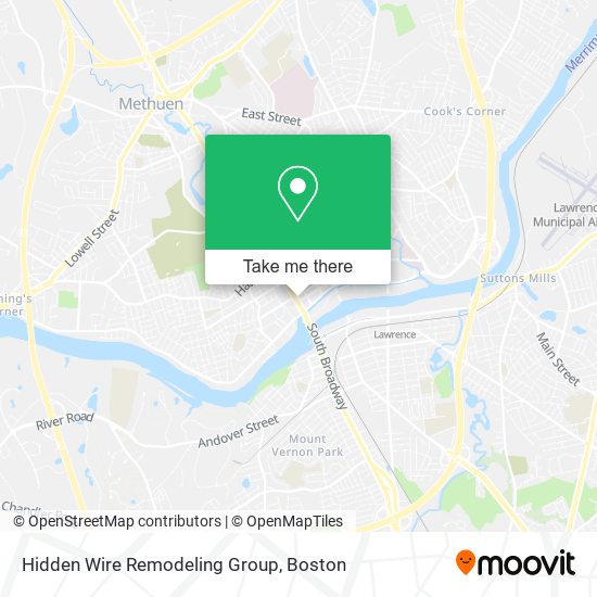 Mapa de Hidden Wire Remodeling Group