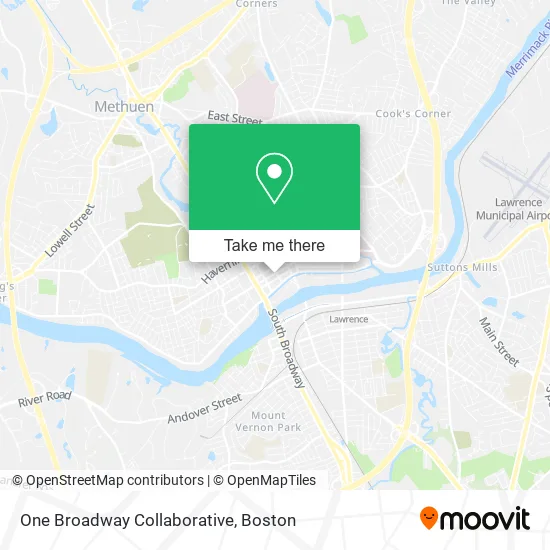 Mapa de One Broadway Collaborative