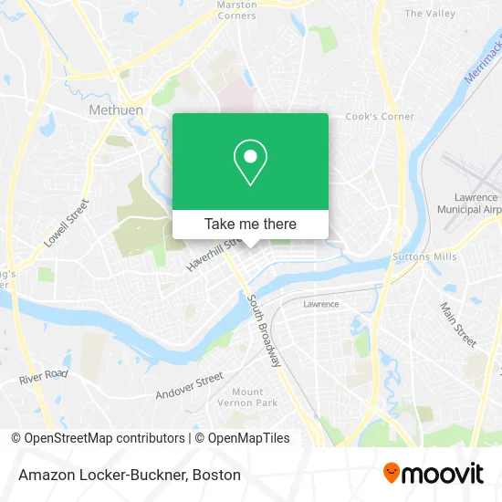 Amazon Locker-Buckner map