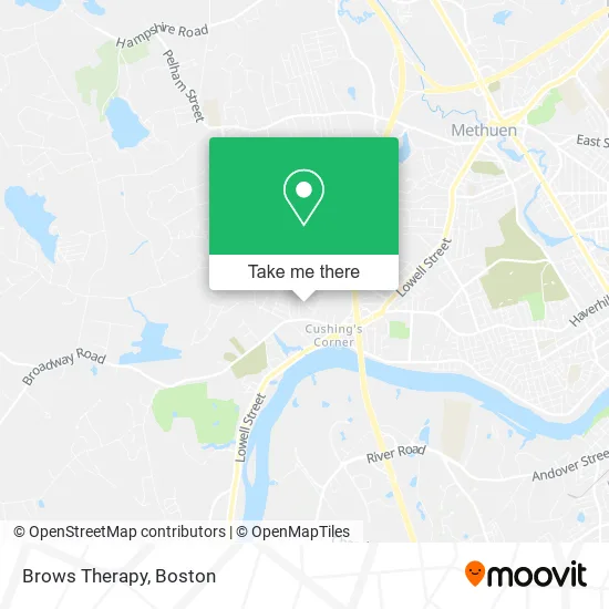 Brows Therapy map