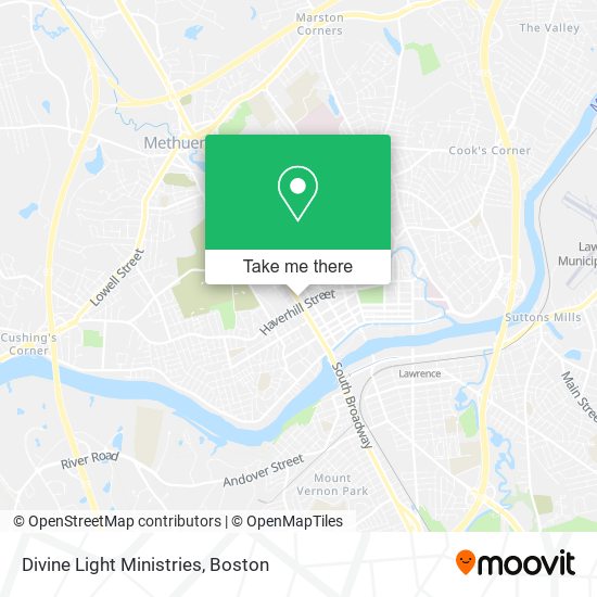 Mapa de Divine Light Ministries