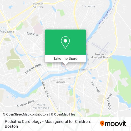 Pediatric Cardiology - Massgeneral for Children map