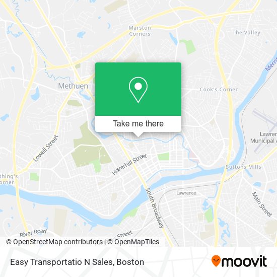 Easy Transportatio N Sales map