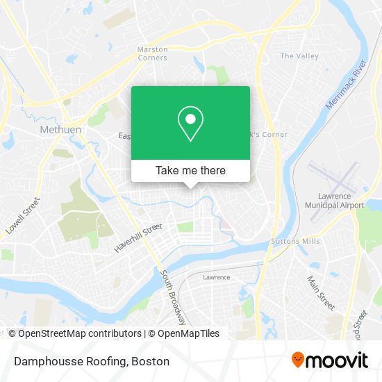 Mapa de Damphousse Roofing