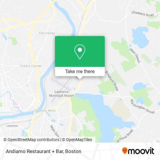 Andiamo Restaurant + Bar map