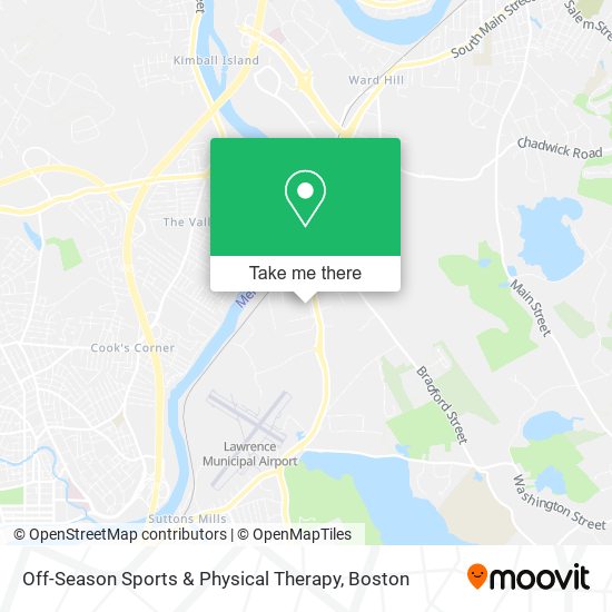 Off-Season Sports & Physical Therapy map