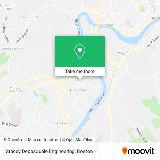 Mapa de Stacey Depasquale Engineering