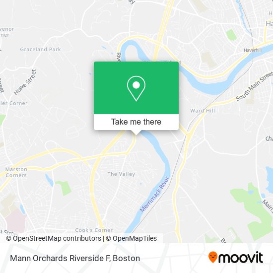 Mann Orchards Riverside F map