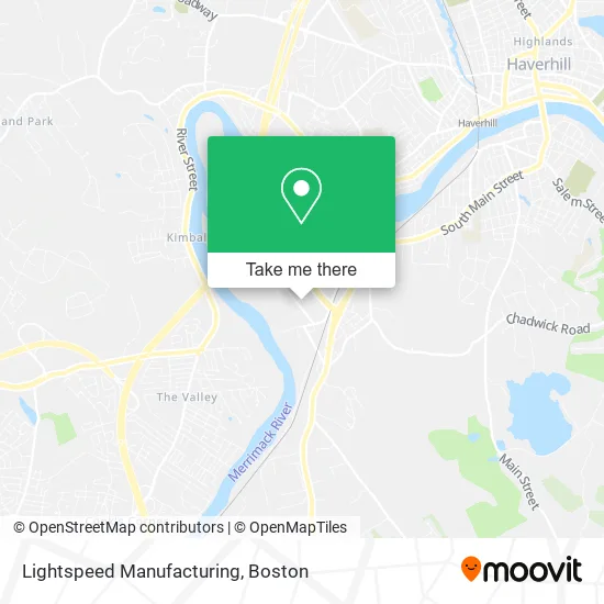Lightspeed Manufacturing map