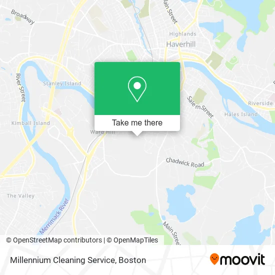 Millennium Cleaning Service map