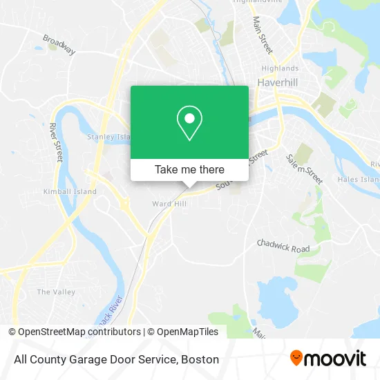 All County Garage Door Service map