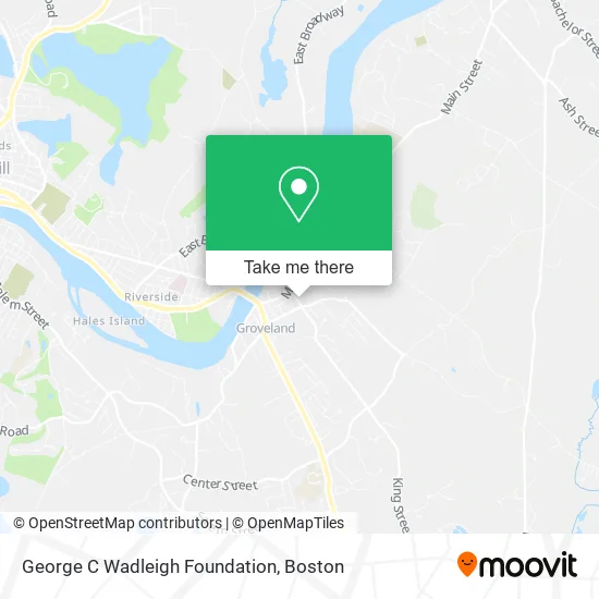 George C Wadleigh Foundation map