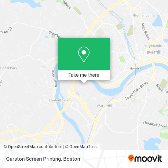 Mapa de Garston Screen Printing