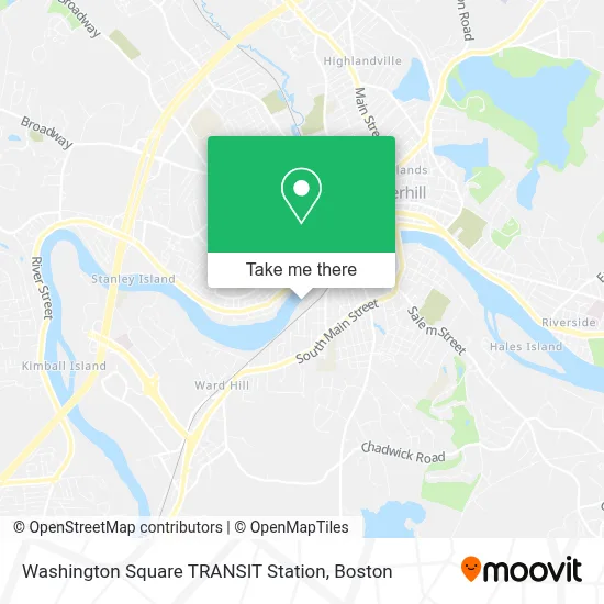 Washington Square TRANSIT Station map