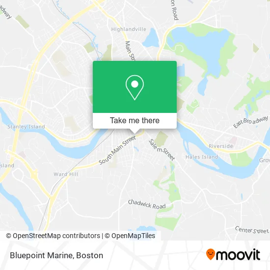 Bluepoint Marine map