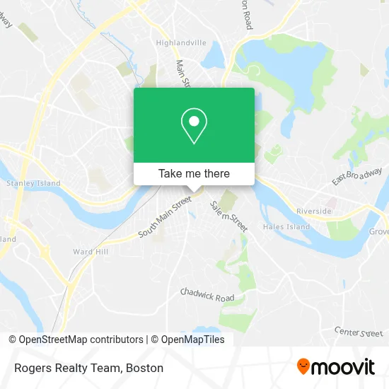 Rogers Realty Team map