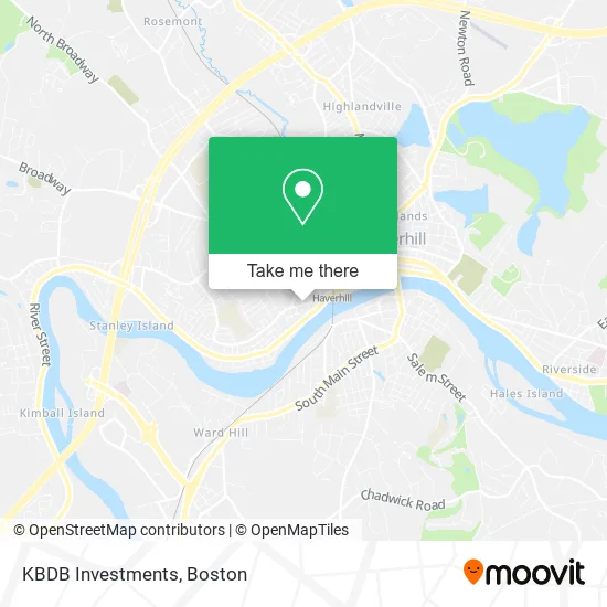 KBDB Investments map