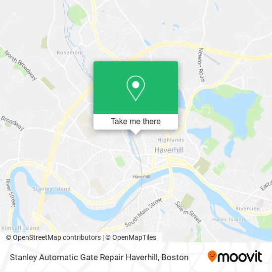 Stanley Automatic Gate Repair Haverhill map