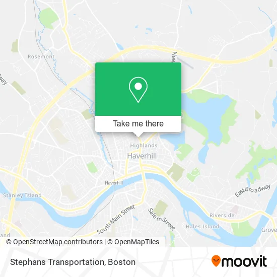 Stephans Transportation map