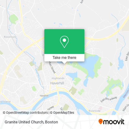 Mapa de Granite United Church