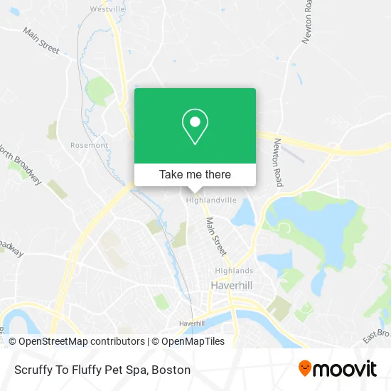 Scruffy To Fluffy Pet Spa map