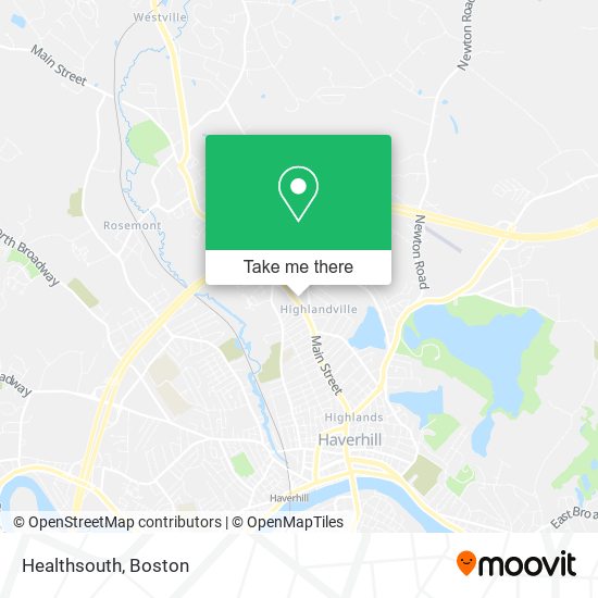 Healthsouth map