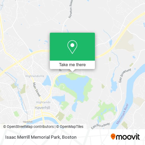 Mapa de Isaac Merrill Memorial Park