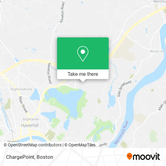 ChargePoint map
