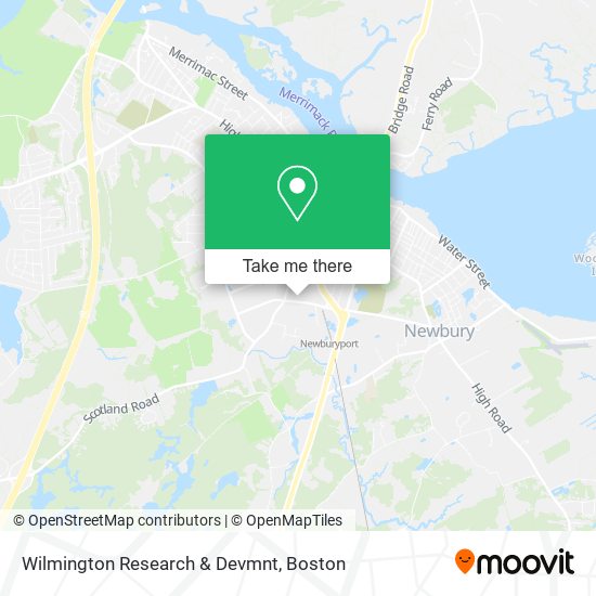Mapa de Wilmington Research & Devmnt