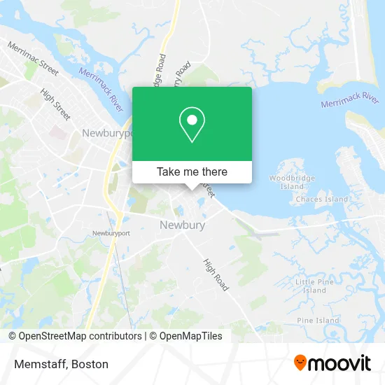 Memstaff map