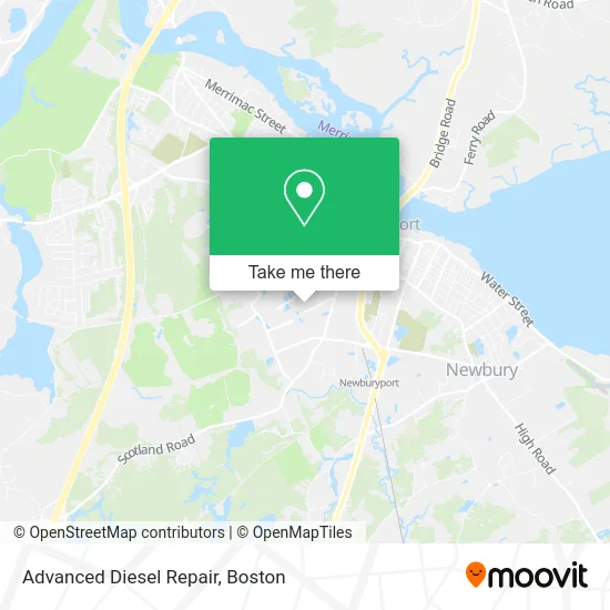 Advanced Diesel Repair map