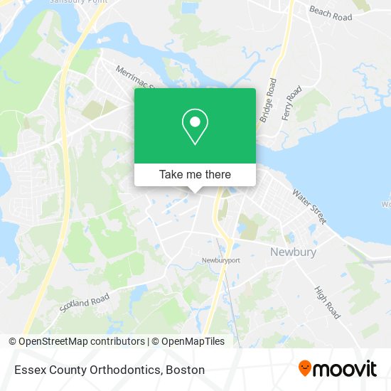 Mapa de Essex County Orthodontics