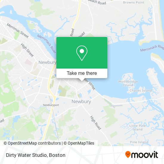 Mapa de Dirty Water Studio