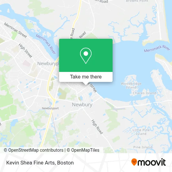 Kevin Shea Fine Arts map