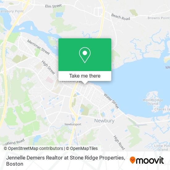 Jennelle Demers Realtor at Stone Ridge Properties map