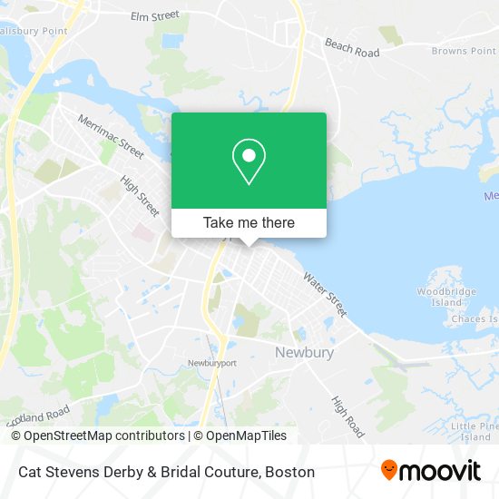 Mapa de Cat Stevens Derby & Bridal Couture