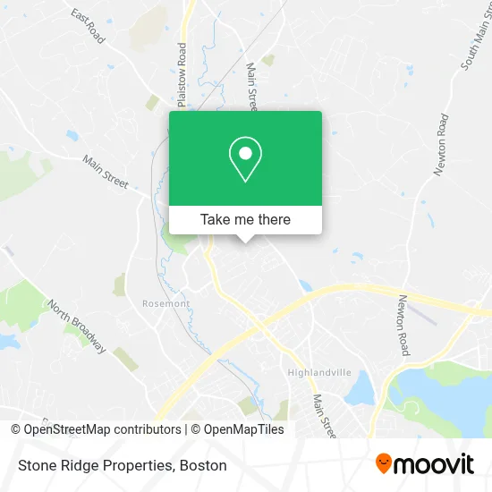 Stone Ridge Properties map