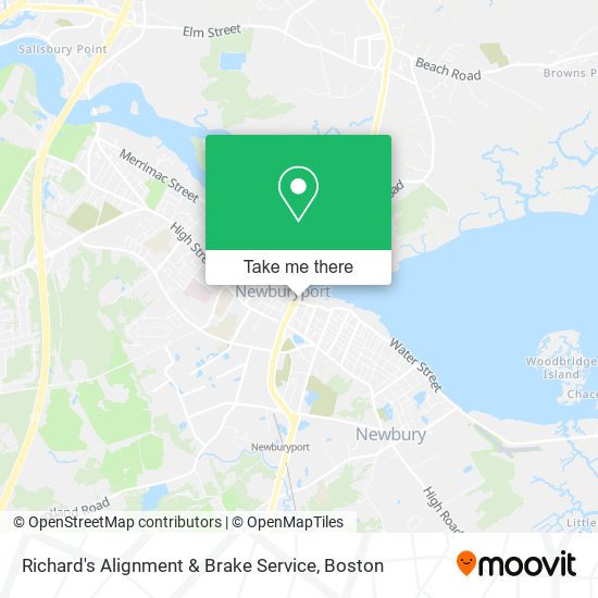 Mapa de Richard's Alignment & Brake Service