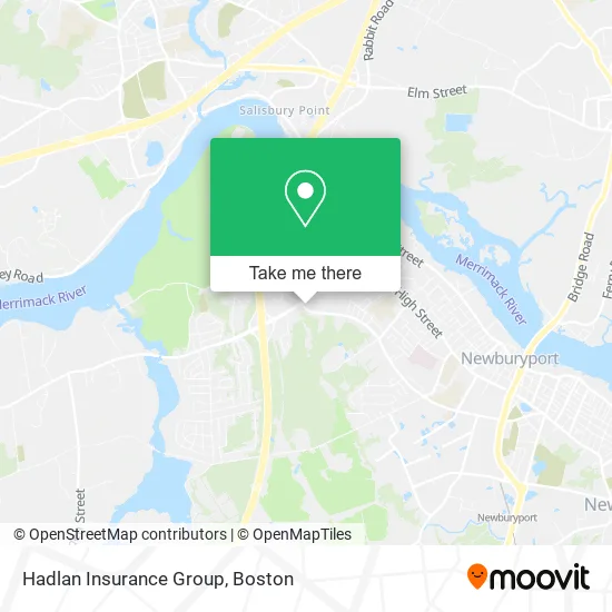 Hadlan Insurance Group map