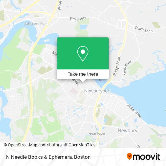 N Needle Books & Ephemera map