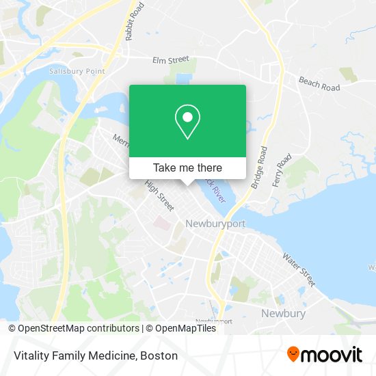 Vitality Family Medicine map