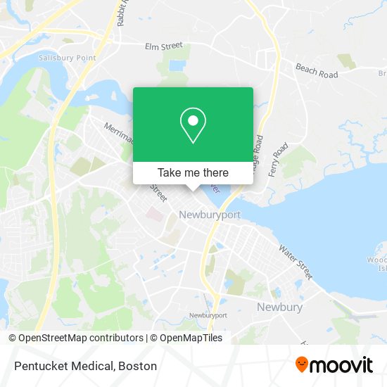 Mapa de Pentucket Medical