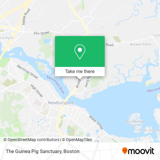 The Guinea Pig Sanctuary map