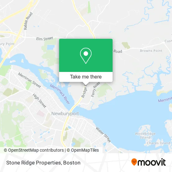 Stone Ridge Properties map