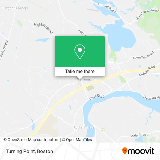 Turning Point map