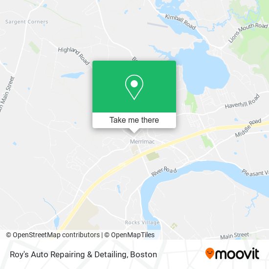 Roy's Auto Repairing & Detailing map