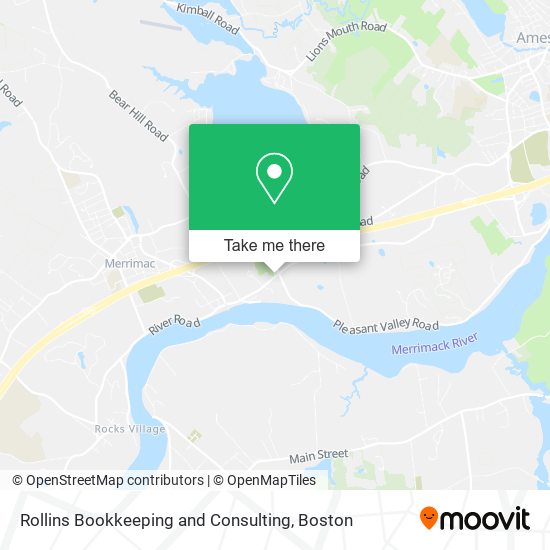 Rollins Bookkeeping and Consulting map